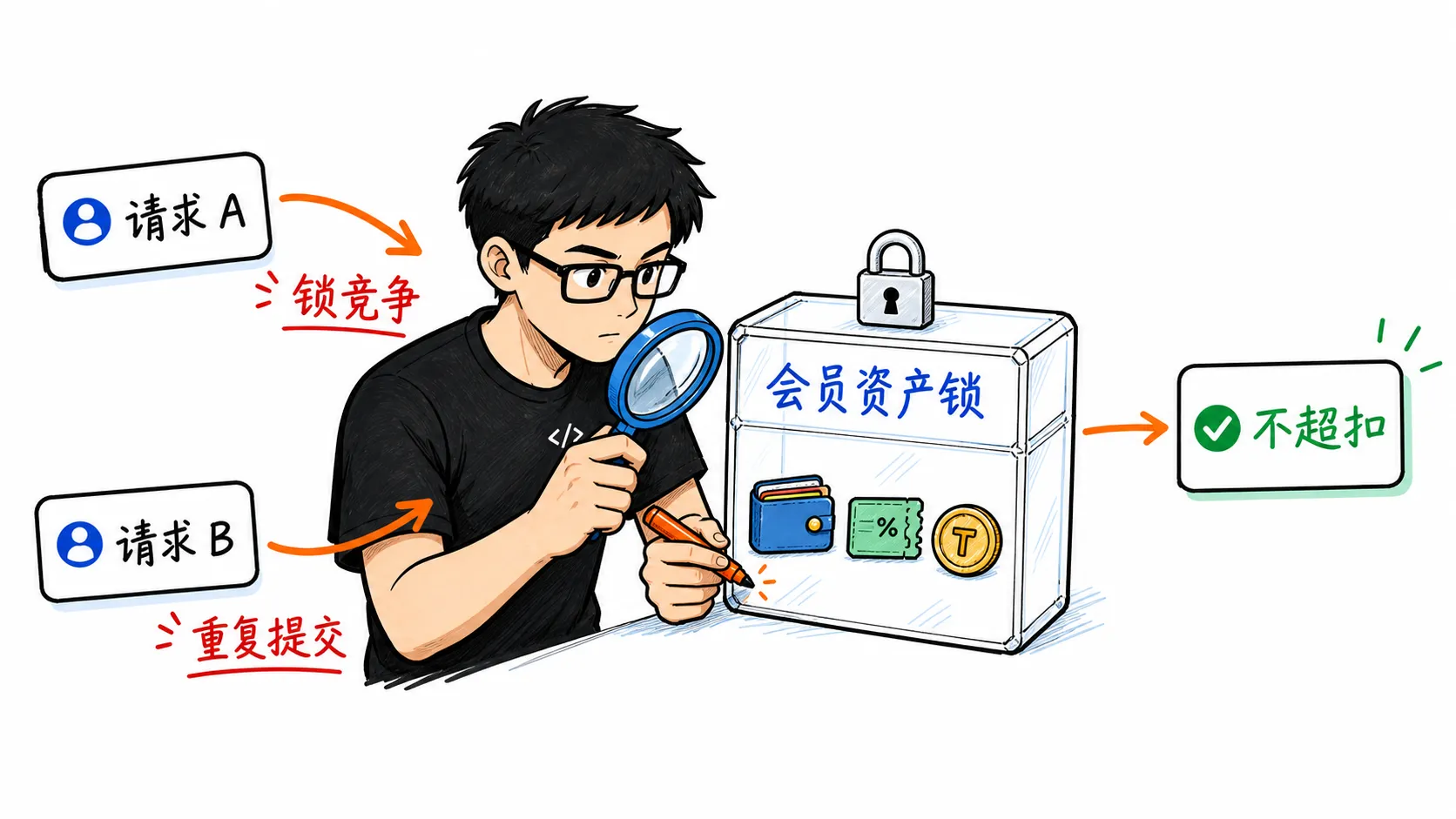 IP配图：并发风险